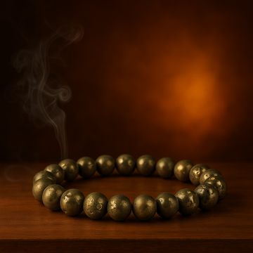 Pyrite bracelet